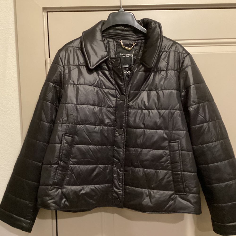 Kate Spade New York Quilted Water Resistant Jacket, size XL - Picture 3 of 12